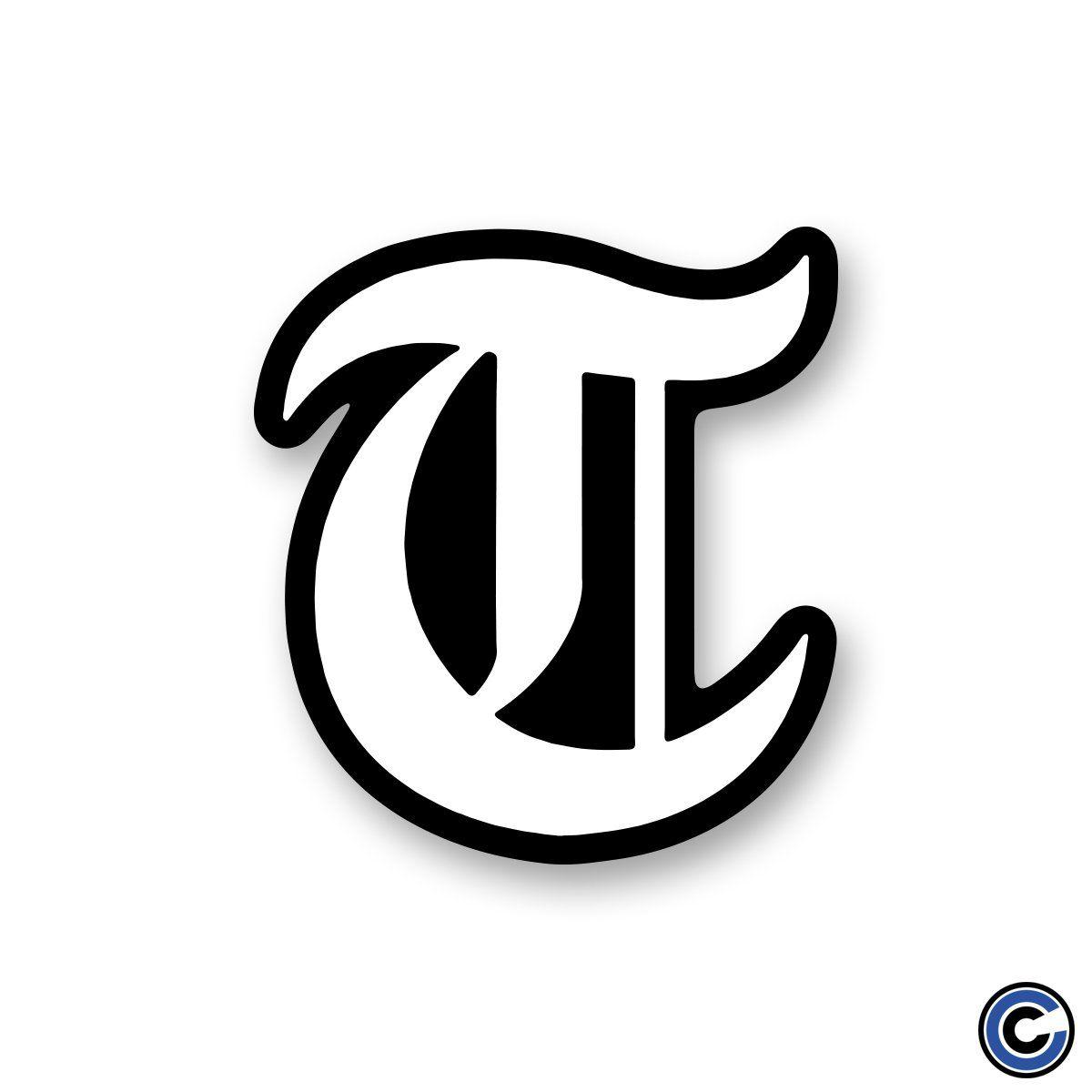 Terror Logo - Terror T Logo Diecut Sticker