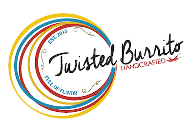 Burrito Logo - Hand-Crafted Burritos, Salads, and Twisted Faves - Twisted Burrito