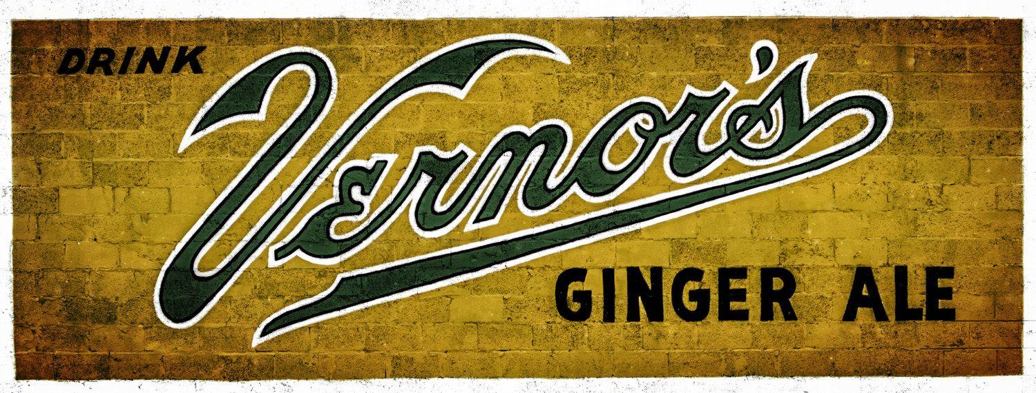 Vernor's Logo - VERNORS SIGN