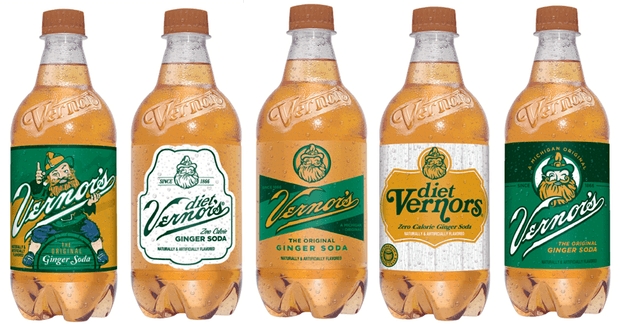 Vernor's Logo - Vernors rolls out limited edition vintage-inspired labels | MLive.com