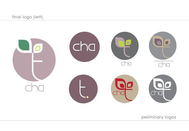 Cha Logo - Cha Tea - M THREE DESIGN
