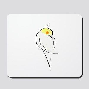 Cockatiel Logo - Cockatiel Mouse Pads - CafePress
