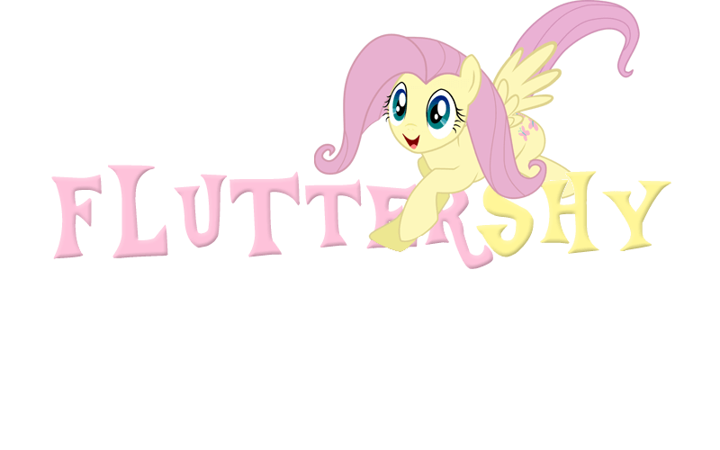 Fluttershy Logo - Fluttershy logo by BlueHedgedarkAttack on DeviantArt