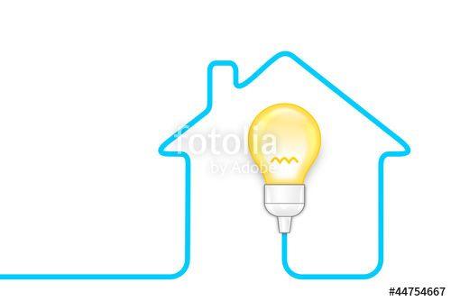 Electricity Logo - electricity logo 2012_09_09 background Stock image