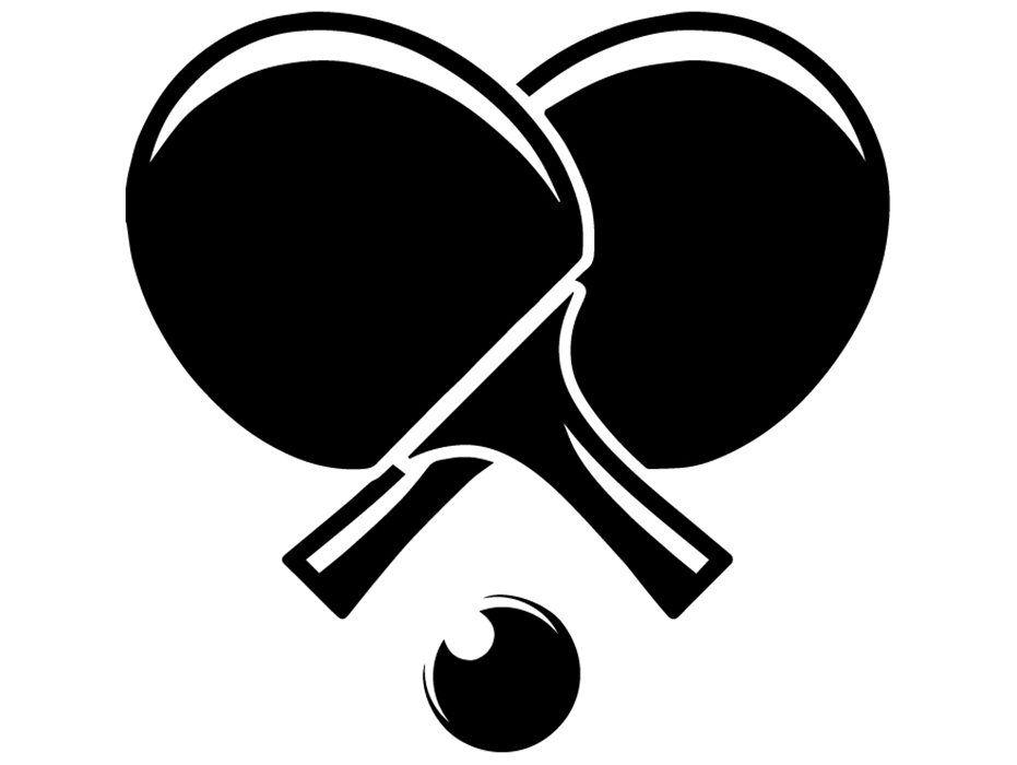 Pingpong Logo - Table Tennis Logo 6 Ping Pong Net Ball Paddle Olympic Sports | Etsy