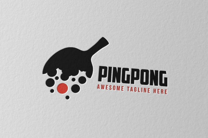 Pingpong Logo - Pingpong Logo 2 by Scredeck on Envato Elements