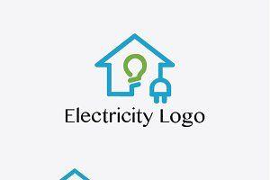 Electricity Logo - Logo Templates Creative Market