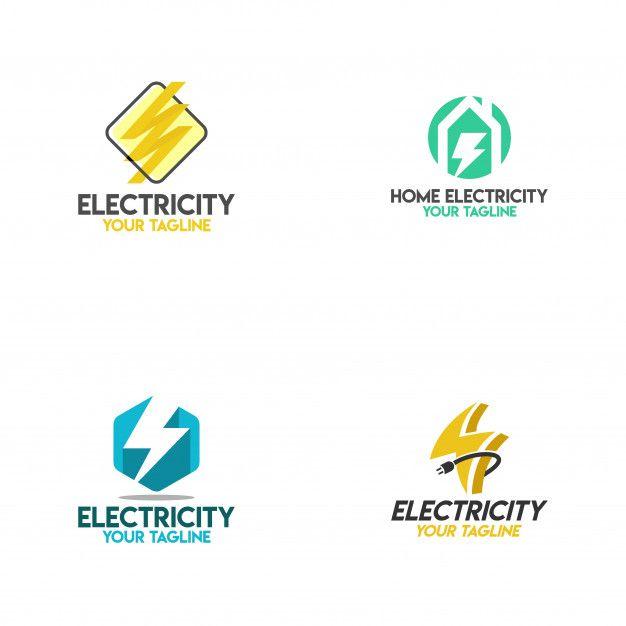 Electricity Logo - Electricity logo design Vector | Premium Download
