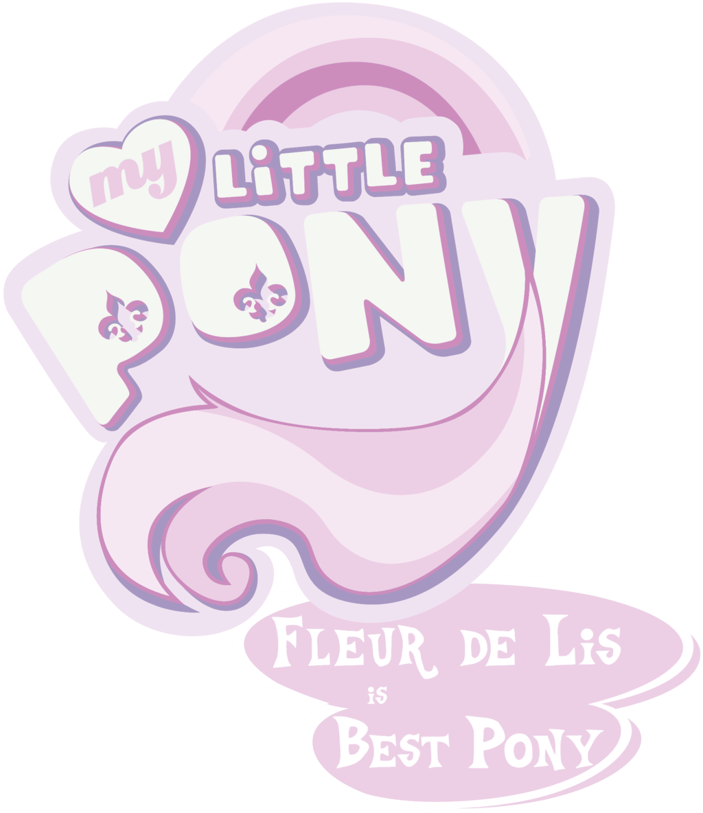 Fluttershy Logo - MLP. My Little Pony Logo - Fleur de Lis by jamescorck.deviantart.com ...