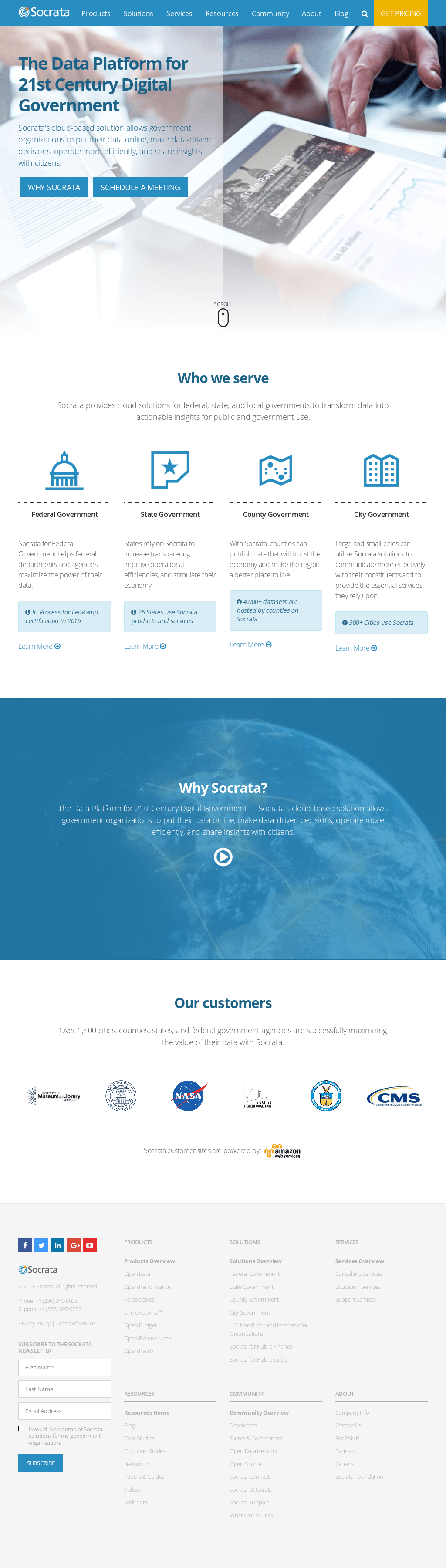 Socrata Logo - Socrata Competitors, Revenue and Employees - Owler Company Profile