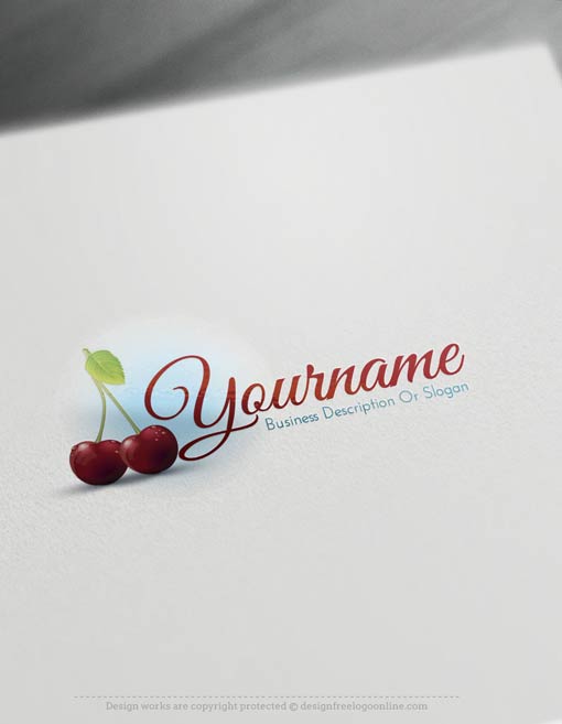 Cherries Logo - Create a logo Free with Cherries Logo Templates