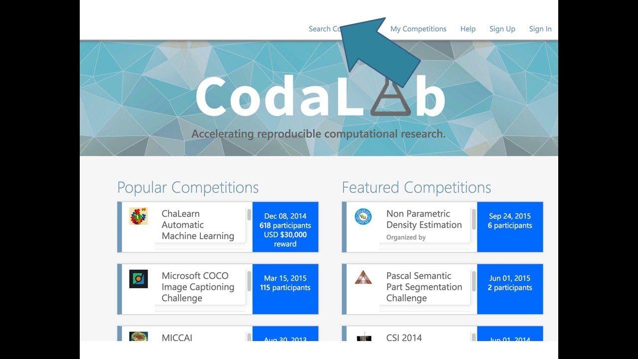 Codalab Logo - Codalab tutorial