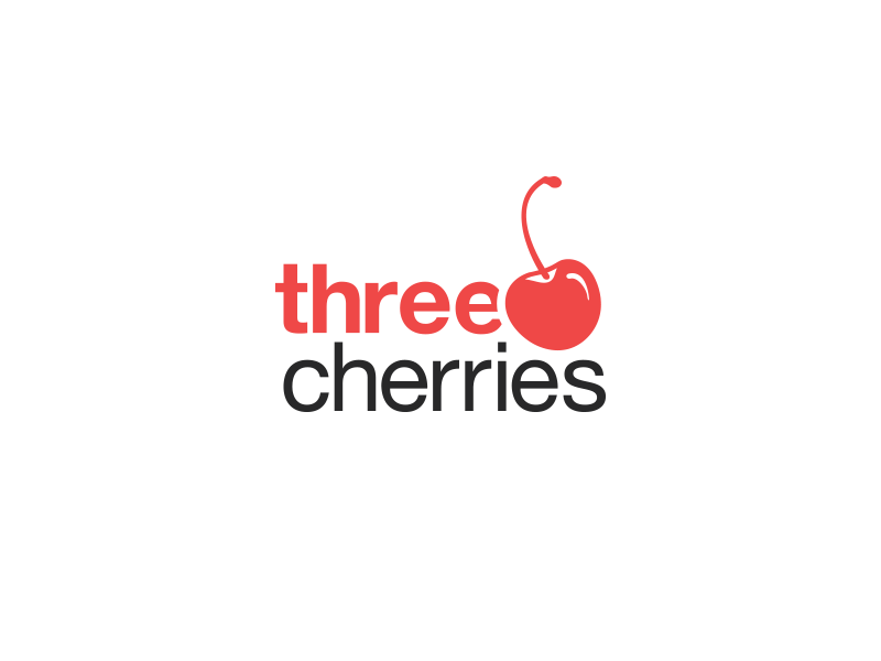 Cherries Logo - Three Cherries Logo Design