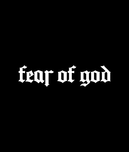 Fear of God Logo - Fear Of God Hoodie For Men Women Unisex Size S-M-L-XL-2XL-3XL