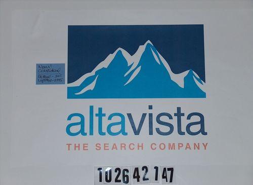 AltaVista Logo - AltaVista Logo poster | 102642147 | Computer History Museum