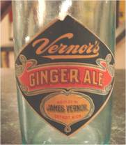 Vernor's Logo - Vernor's Logos's Ginger Ale Collector's Club