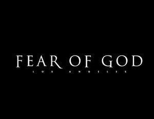 Fear of God Logo - FEAR OF GOD Oversized Denim Jacket