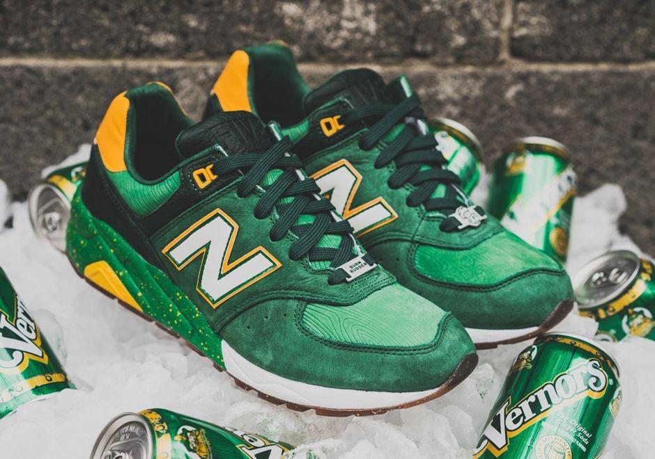 Vernor's Logo - Burn Rubber x New Balance 572 Vernors