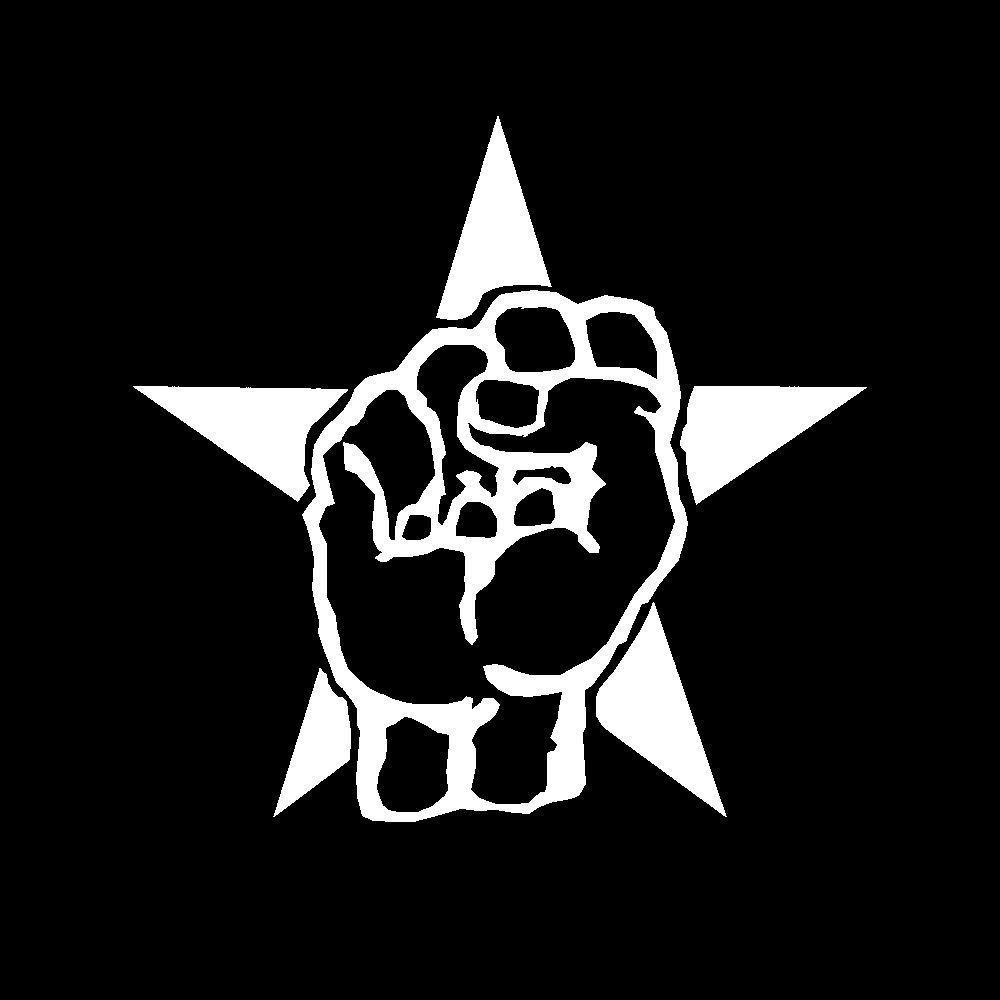Ratm Logo - New Custom Screen Printed Tshirt Rage Against The Machine Fist Star ...
