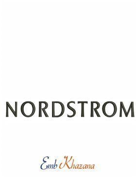 Nordstom Logo - Nordstrom Logo. Fashion And Clothing Logos Embroidery Design