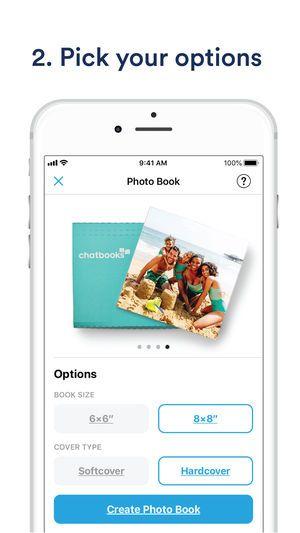 Chatnbook Logo - Chatbooks: Photo Books & Cards en App Store