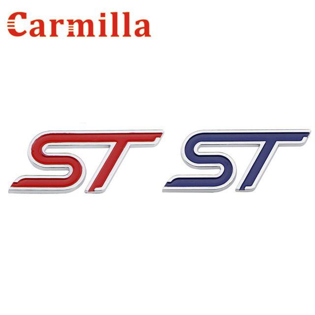 St Logo - Carmilla St Label 3D St Logo Sticker Sport Style for Ford Focus 2 3 ...