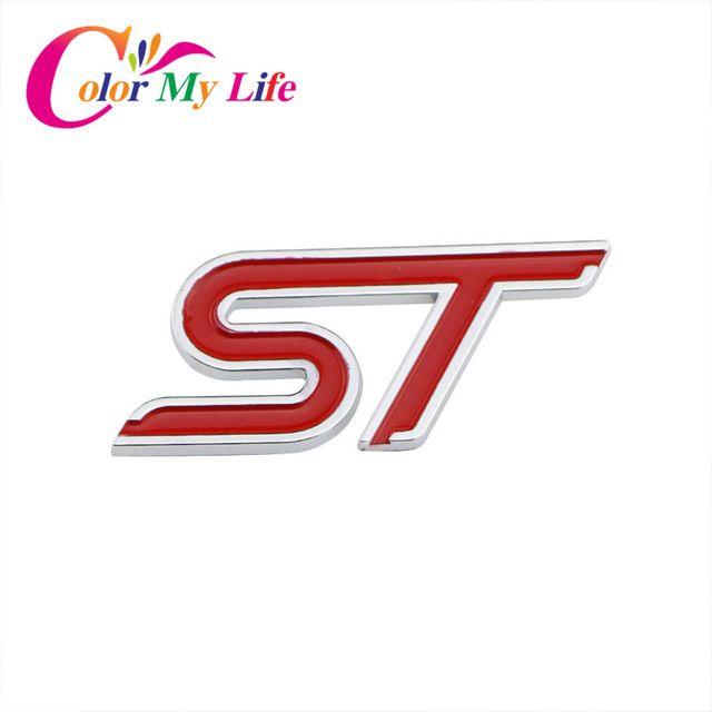St Logo - Color My Life ABS 3D Stickers St Logo Sticker Tail S Stickers Case ...