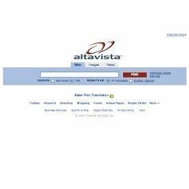 AltaVista Logo - AltaVista, the Biggest Fail Ever | News & Opinion | PCMag.com