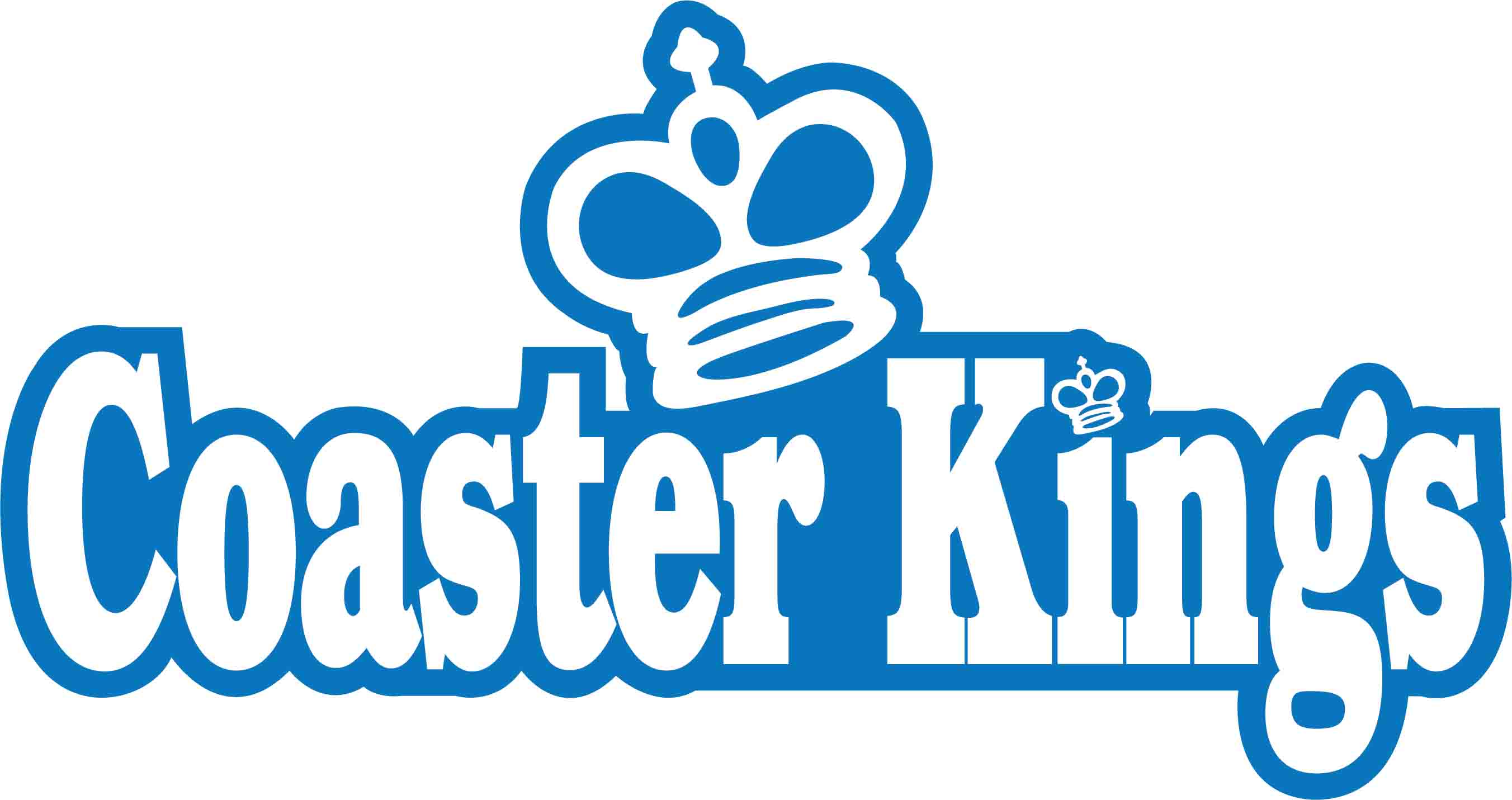 Coaster Logo - Coaster Kings. Custom Drink Coasters
