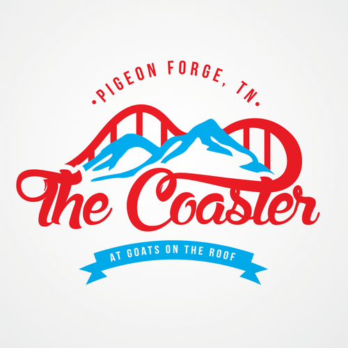 Coaster Logo - The Roller Coaster Logo. Logo design contest