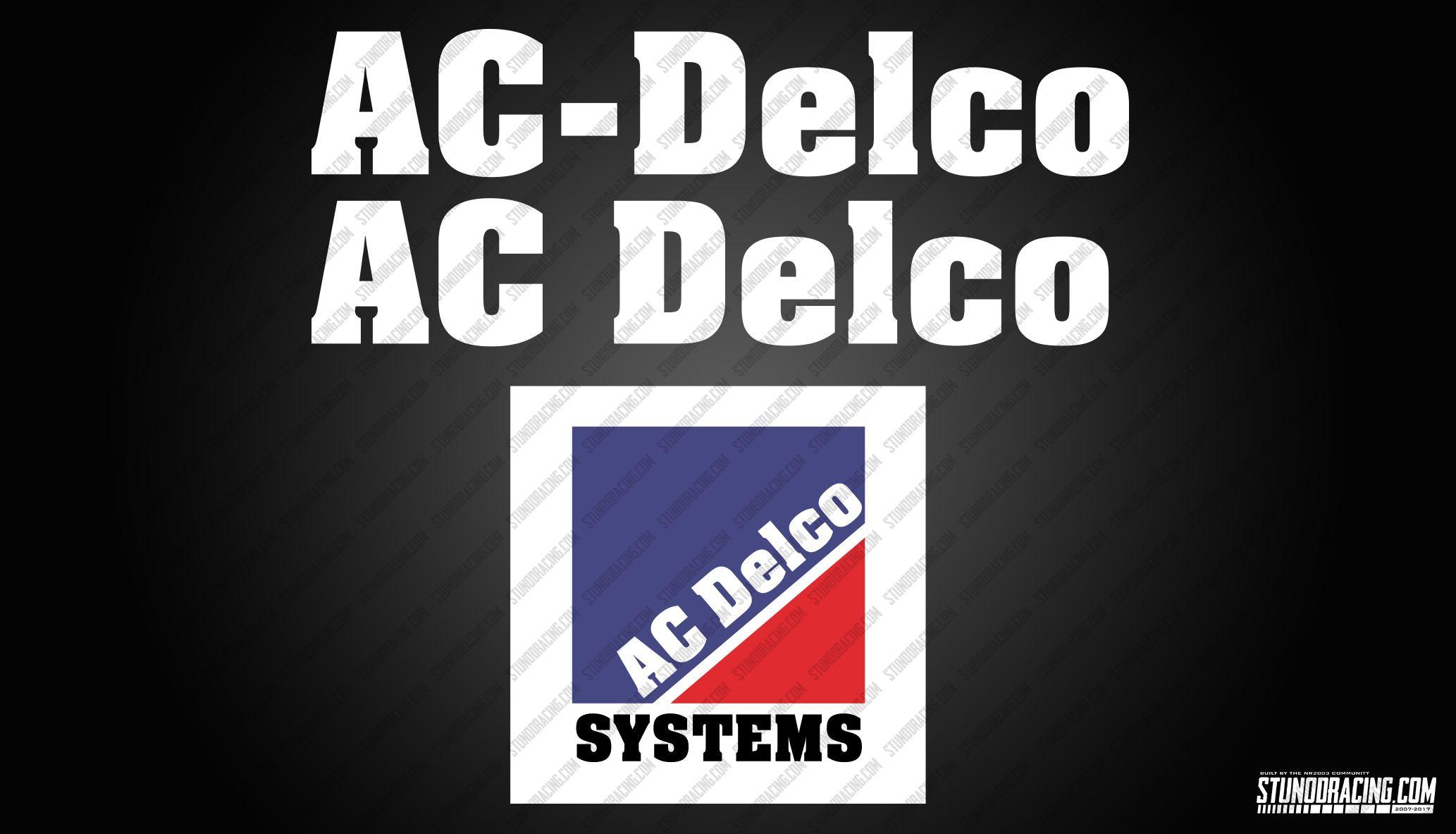 Delco Logo - AC Delco Retro Logo | Stunod Racing
