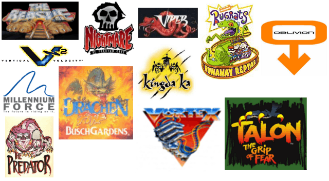 Coaster Logo - Theme Park Review • What is your favorite coaster logo? - Page 4