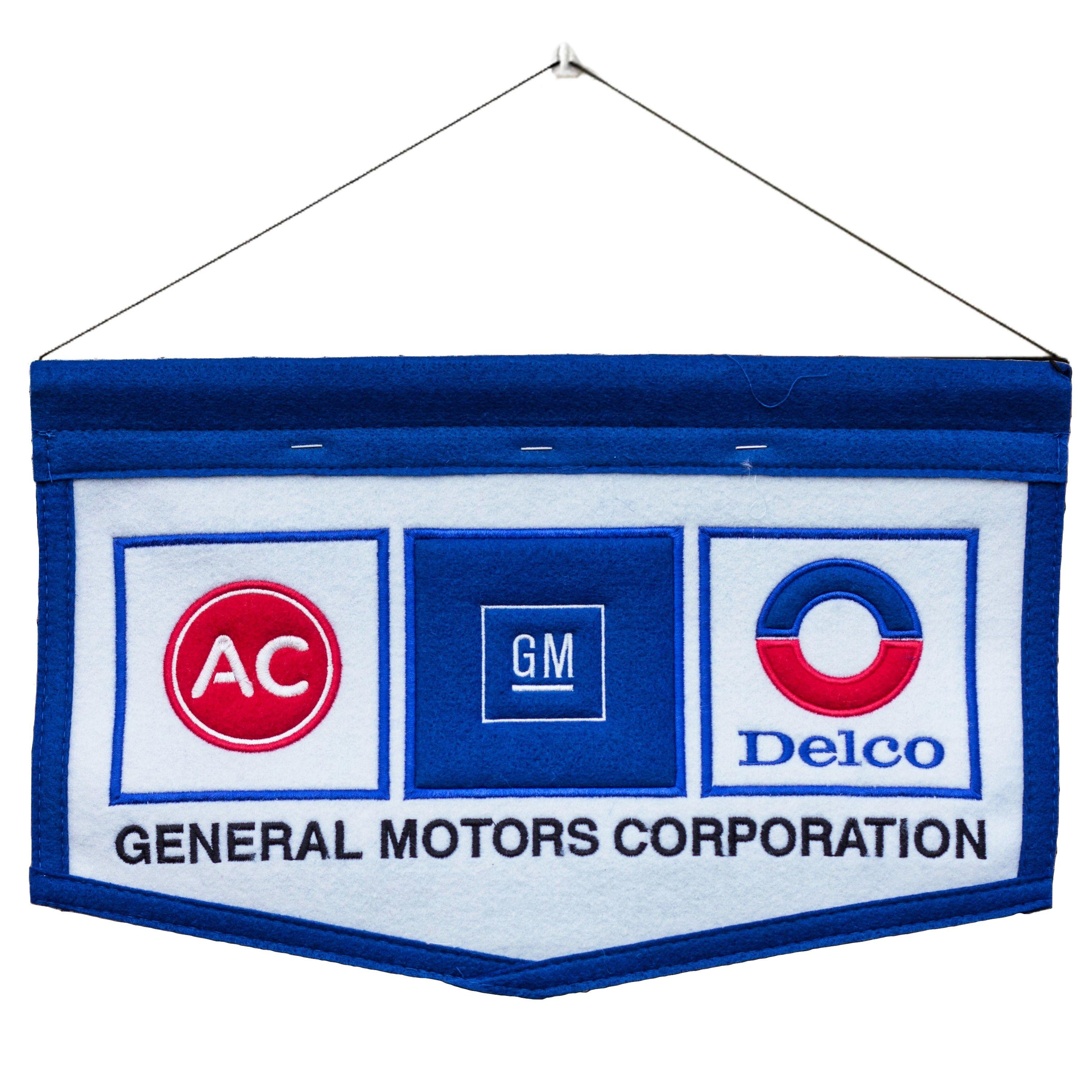 Delco Logo - AC GM Delco Wall Banner