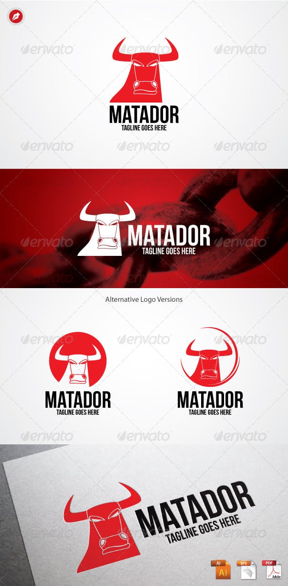 Matador Logo - Matador Logo by agidea | GraphicRiver