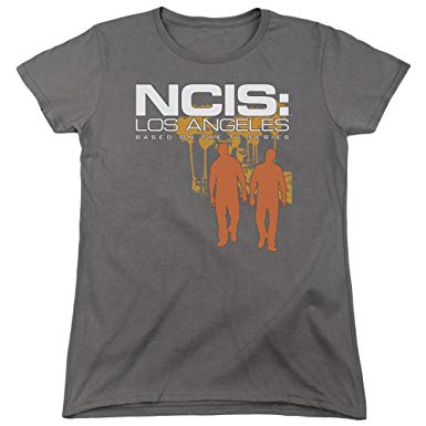 Llcoolj Logo - Amazon.com: NCIS LA LL Cool J CBS TV Show Slow Walk Logo Women's T ...
