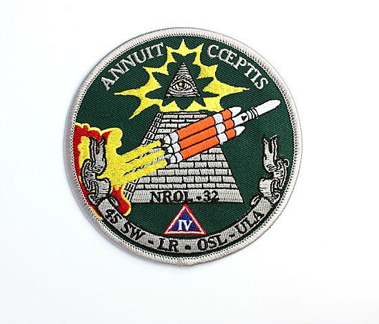 Nrol Logo - Spy satellite NROL-32 logo and purpose | PenguinSix