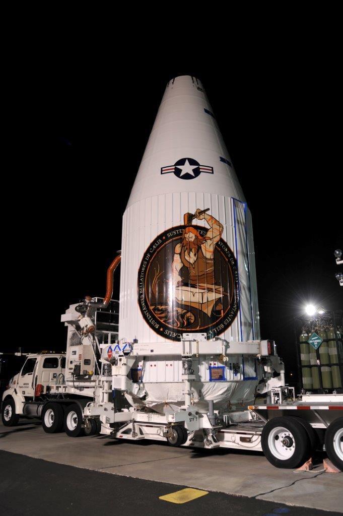 Nrol Logo - Photos: NROL-55 payload joins Atlas booster rocket for launch ...