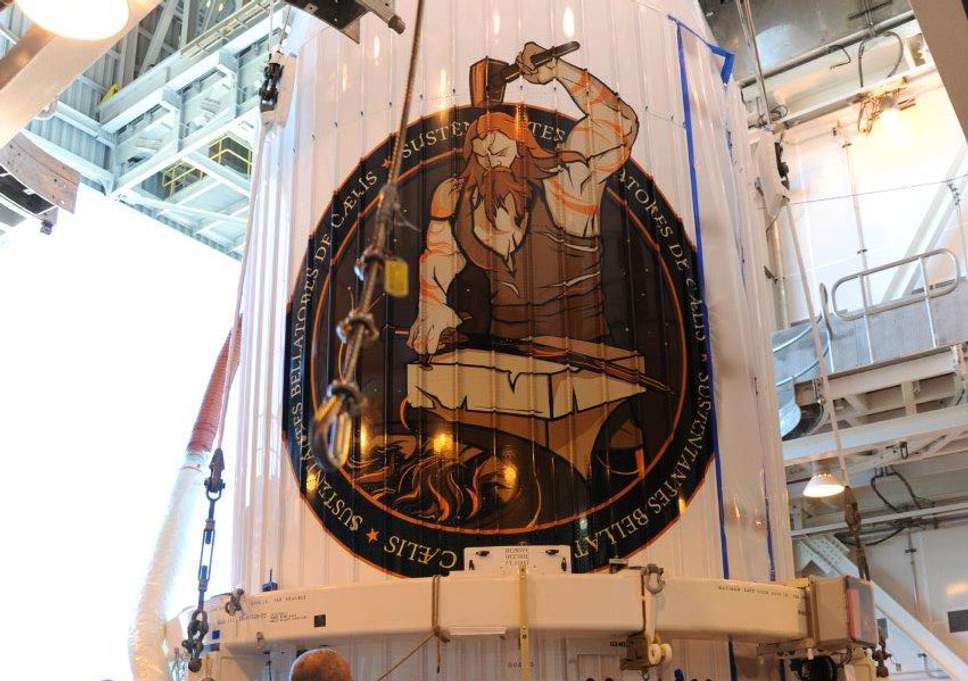 Nrol Logo - America launches NROL-55 spy satellite rocket with an amazing Viking ...