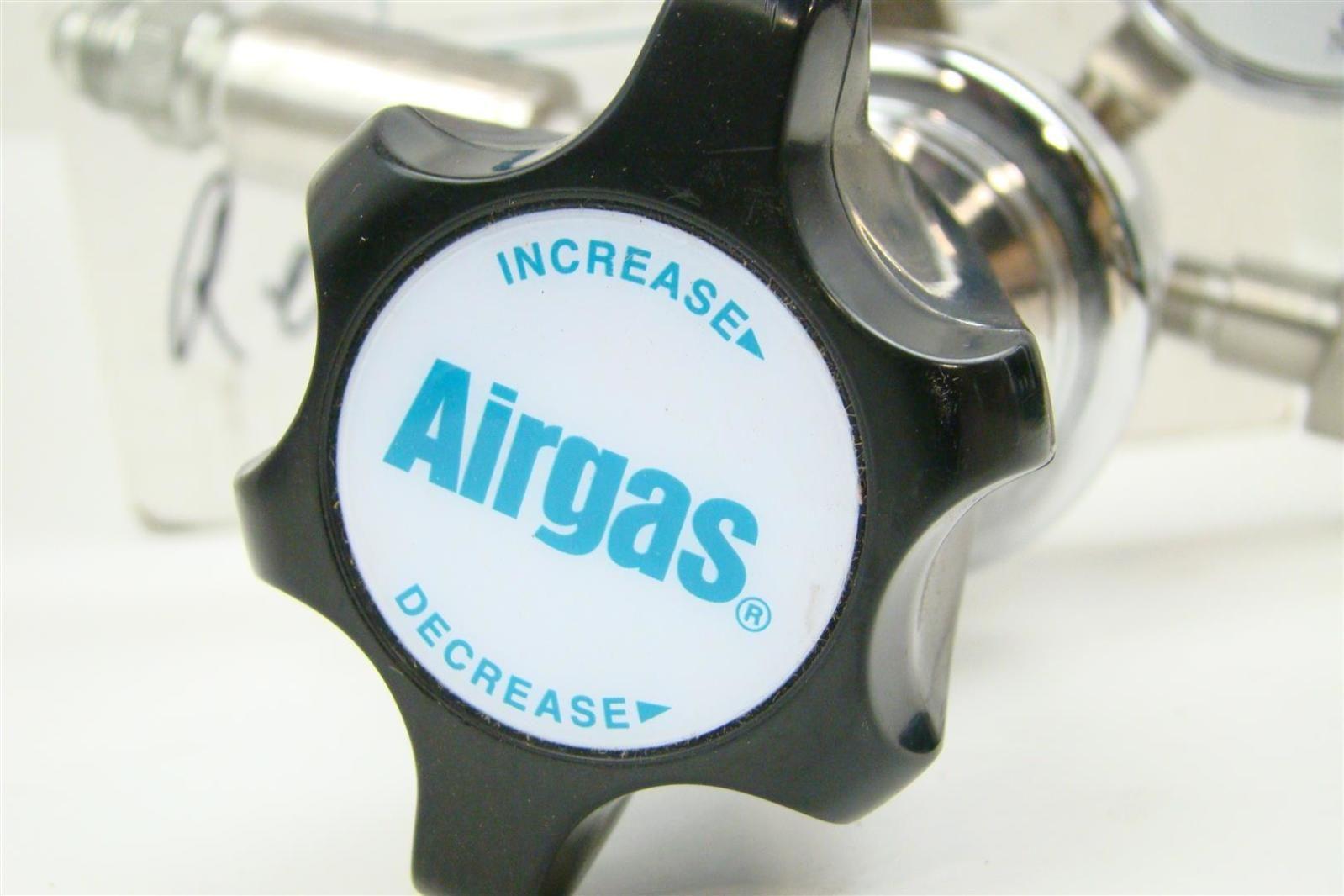 Airgas Logo - AirGas Single Stage Deluxe Corrosive Cylinder Gas Regulator Max IN