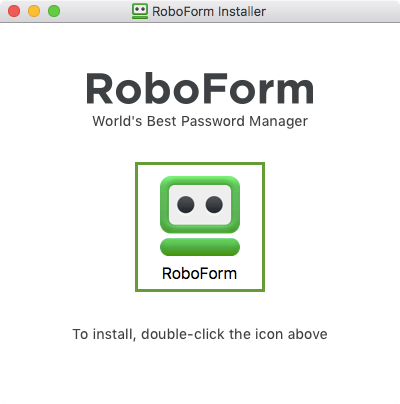 RoboForm Logo - RoboForm Manual Mac