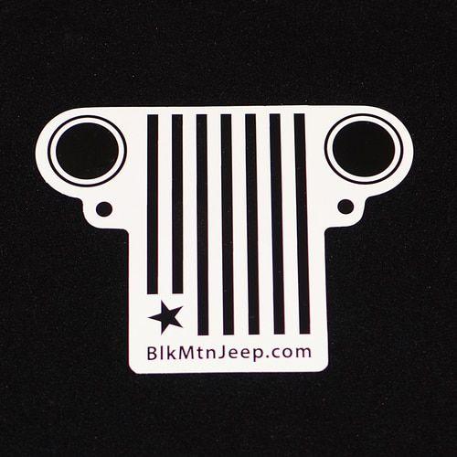 Jeep.com Logo - Apparel - Stickers - Black Mountain Jeep