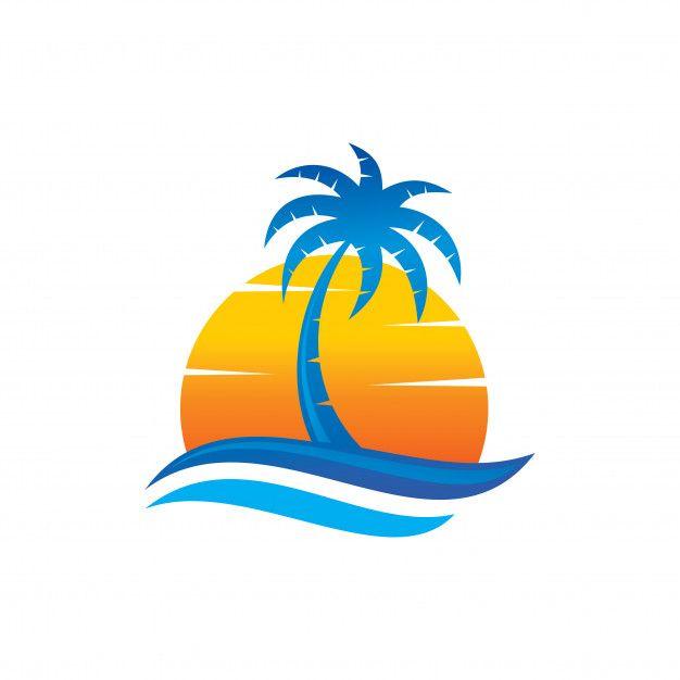 Playa Logo - Playa logo vector | Descargar Vectores Premium