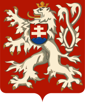 Czechoslovakia Logo - Coat of arms of Czechoslovakia