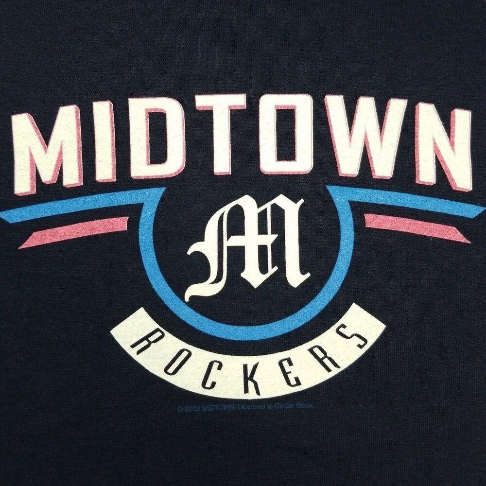 Rockers Logo - Midtown Men's Med T-Shirt Rockers Logo Licensed Concert Tour Pop ...