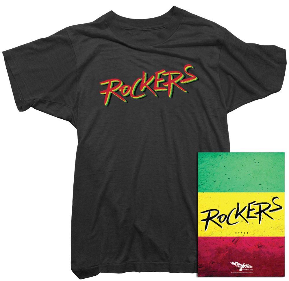 Rockers Logo - Rockers T Shirt. Vintage Style T Shirt Featuring The Rockers Film