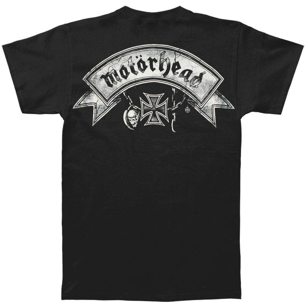 Rockers Logo - Amazon.com: Global Motorhead Men's Rockers Logo T-Shirt Black: Clothing