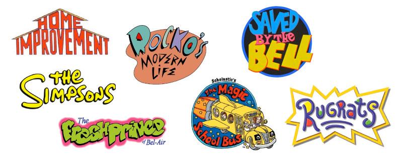 90s Logo - The Worst Logos from 90s Television Shows | Logo Design | Roundpeg