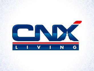 CNX Logo - CNX Living logo design