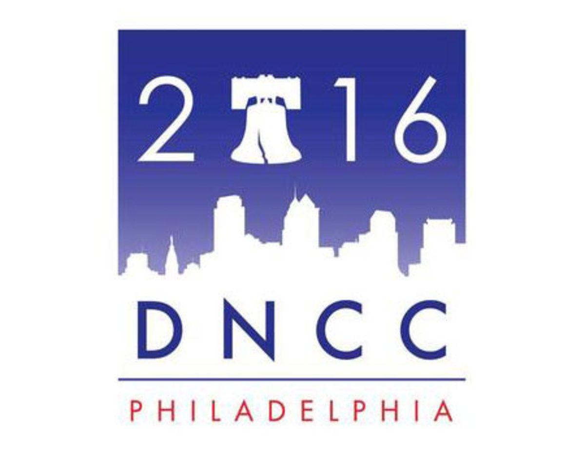 DNC Logo - Philly Airport Strike Called During DNC