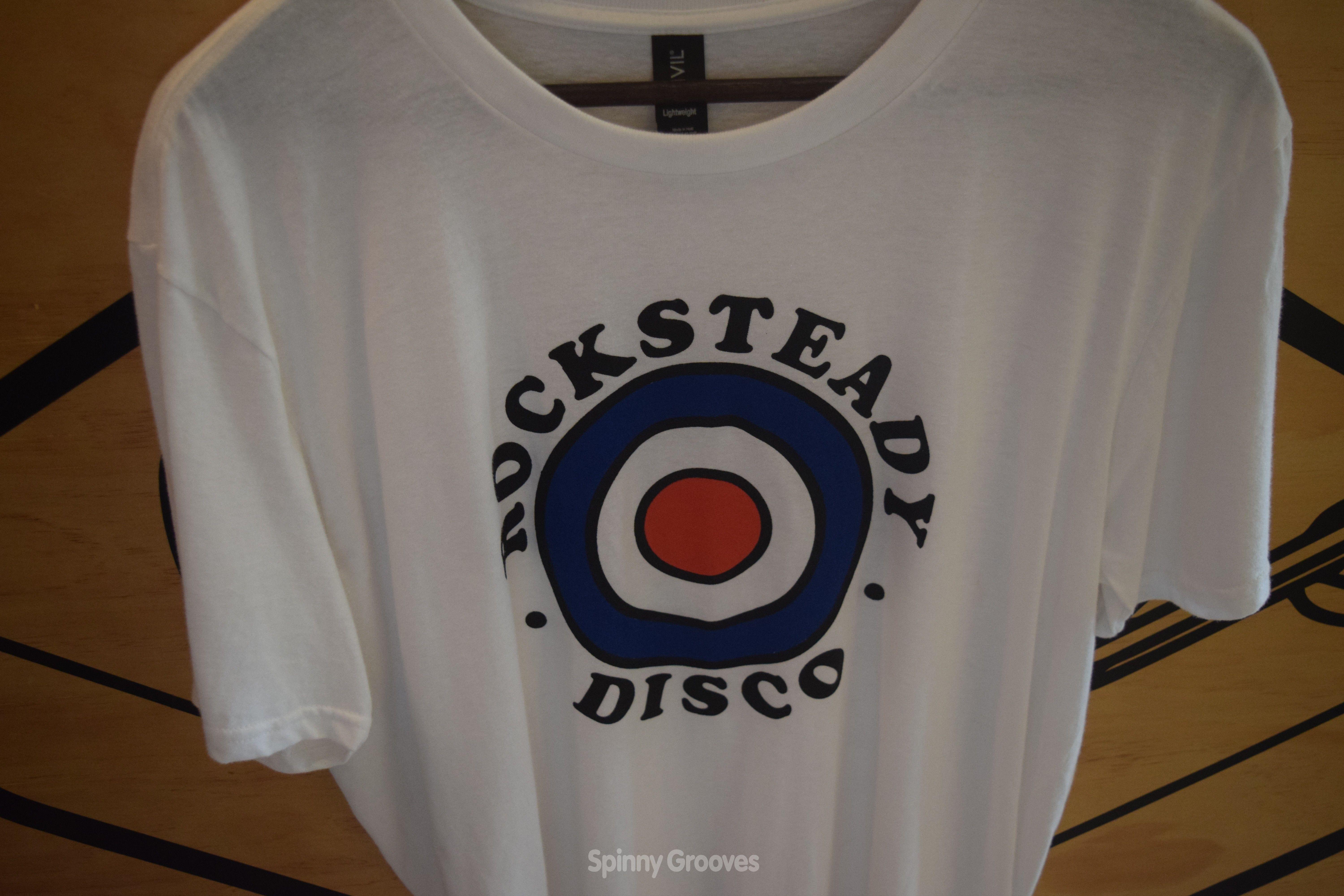 Spinny Logo - Rocksteady Disco Logo Tee – Spinny Grooves